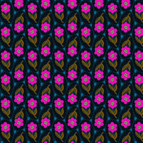 Baumwolle Patchwork - Anna Maria Horner - Brave - Indigo Giggle